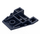 LEGO Dunkelblau Keil 4 x 4 Verdreifachen mit Bolzenkerben (48933)