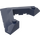 LEGO Mørk blå Kile 6 x 8 (45°) med Pointed UtskjæRing (22390)