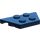 LEGO Dark Blue Wedge Plate 2 x 4 (51739)