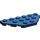 LEGO Dunkelblau Keil Platte 3 x 6 mit 45º Ecken (2419 / 43127)