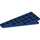 LEGO Dark Blue Wedge Plate 4 x 8 Wing Left with Underside Stud Notch (3933 / 45174)