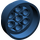 LEGO Dark Blue Wheel Rim Ø31.4 x 16 (60208)