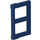 LEGO Dark Blue Window Pane 1 x 2 x 3 with Thick Corner Tabs (28961 / 60608)