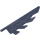 LEGO Dark Blue Wing with Four Blades (11091)