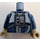 LEGO Dark Blue Y-wing Pilot with Dark Blue Jumpsuit Minifig Torso (973 / 76382)