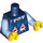LEGO Dunkelblau Zane Minifig Torso (973 / 88585)