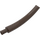 LEGO Dark Brown Animal Tail Middle Section with Technic Pin (40378 / 51274)