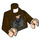 LEGO Dark Brown Aragorn Torso (973 / 76382)