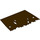 LEGO Dark Brown Awning (Tattered) (69244)