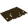 LEGO Dark Brown Awning (Tattered) (69244)