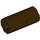 LEGO Dark Brown Axle Connector (Smooth with &#039;x&#039; Hole) (59443)