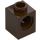 LEGO Dark Brown Brick 1 x 1 with Hole (6541)