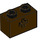 LEGO Dark Brown Brick 1 x 2 with Axle Hole (&#039;+&#039; Opening and Bottom Tube) (31493 / 32064)
