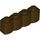 LEGO Dark Brown Brick 1 x 4 Log (30137)