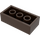 LEGO Dark Brown Brick 2 x 4 (3001 / 72841)