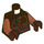LEGO Dark Brown Cad Bane Torso (973 / 76382)