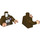 LEGO Dark Brown Carl Fredricksen Minifig Torso (973 / 76382)