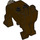 LEGO Dark Brown Centaur Legs with Dark Tan Tail (67638)