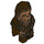 LEGO Dark Brown Chewbacca Head with Crossed Bandoliers (38194)