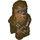 LEGO Donkerbruin Chewbacca Hoofd met Crossed Bandoliers en Stofbril (39446)