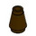 LEGO Dark Brown Cone 1 x 1 with Top Groove (28701 / 59900)