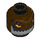 LEGO Dark Brown Crug Head (Recessed Solid Stud) (12882 / 16763)