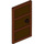 LEGO Dark Brown Door 1 x 4 x 6 with 3 Panes and Reddish Brown Glass and Stud Handle (60797)