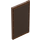 LEGO Dark Brown Door 1 x 4 x 6 with 3 Panes and Reddish Brown Glass and Stud Handle (60797)