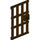 LEGO Dark Brown Door 1 x 4 x 6 with Bars (60621)