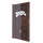 LEGO Dark Brown Door 1 x 4 x 6 with Stud Handle with Overfilled Mail Slot Sticker (35290)