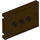 LEGO Dunkelbraun Tür 1 x 5 x 3 mit Griff (93096)