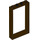 LEGO Dark Brown Door Frame 1 x 4 x 6 (Single Sided) (40289 / 60596)