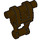 LEGO Dark Brown Droid Torso (30375 / 55526)