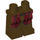 LEGO Dark Brown Godric Gryffindor Minifigure Hips and Legs (3815 / 40680)