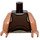 LEGO Marron Foncé Gungan Soldat Torse (973 / 76382)