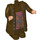 LEGO Dark Brown Hagrid Torso and Legs (41383)