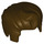 LEGO Marron Foncé Cheveux avec Single Quiff (86403 / 98371)