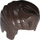 LEGO Dark Brown Hair with Single Quiff (86403 / 98371)