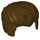 LEGO Marron foncé Cheveux avec Single Quiff (86403 / 98371)