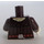 LEGO Marron foncé Han Solo - Parka (Hoth) Minifig Torse (973 / 76382)