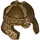 LEGO Dunkelbraun Helm mit Armor Panels mit Copper Markings  (11800)