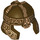 LEGO Dark Brown Helmet with Armor Panels with Copper Markings  (11800)