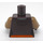 LEGO Mørkebrun Hera Syndulla med Grå Hjelm Minifig Torso (973 / 76382)