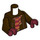 LEGO Dunkelbraun Hermione Granger Minifig Torso (973 / 76382)