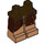 LEGO Dark Brown Hun Warrior Minifigure Hips and Legs (3815 / 18269)