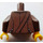 LEGO Marron Foncé Jack Sparrow Torse (76382 / 88585)