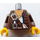 LEGO Marron Foncé Jack Sparrow Torse (76382 / 88585)