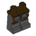LEGO Donkerbruin Jungle Garmadon Minifigure Heupen en benen (3815 / 34911)