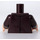 LEGO Dark Brown Kevin Malone Minifig Torso (973 / 76382)