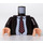 LEGO Dunkelbraun Kevin Malone Minifigur Torso (973 / 76382)